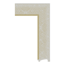 Ps Picture Frame Moulding,7263-WK-B-472,8.26W Picture Frame Moulding