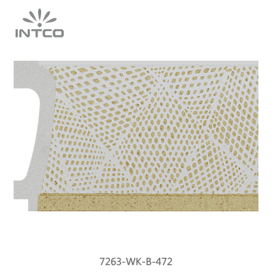 7263-WK-B-472 — 8.26cm Dourado PS Moldura para Quadro