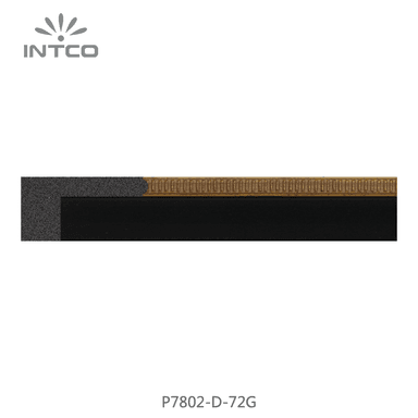 P7802-D-72G — 2.3cm Doré PS Baguette d'Encadrement