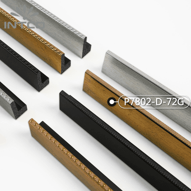 P7802-D-72G — 2.3cm Doré PS Baguette d'Encadrement