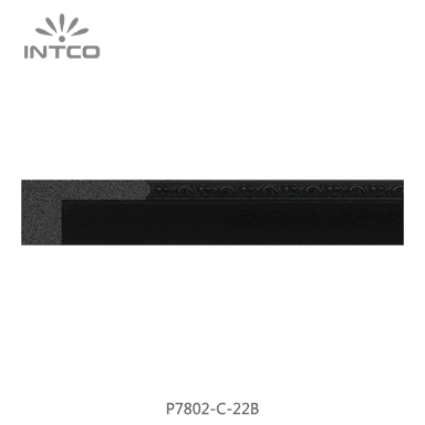 P7802-C-22B — 2.3cm Schwarz PS Bilderrahmenleiste