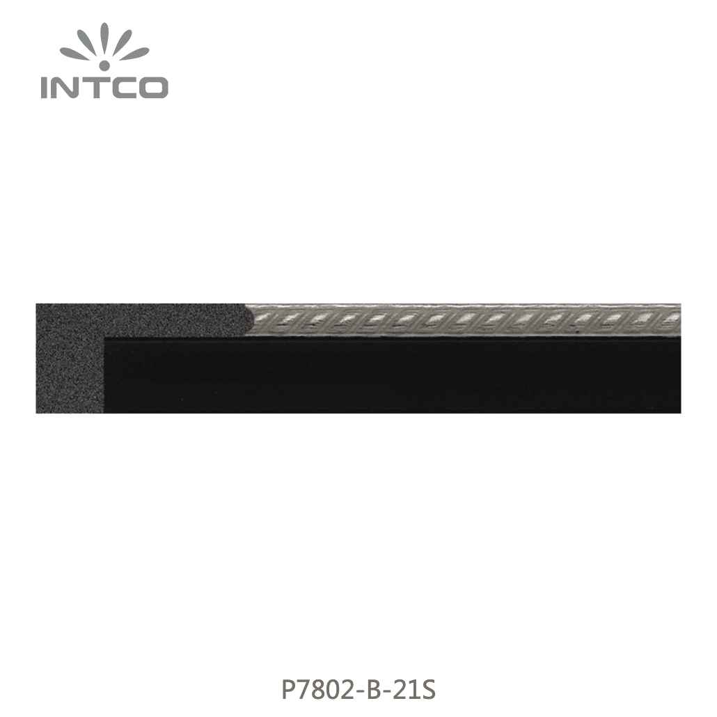 P7802-B-21S — 2.3cm Silber PS Bilderrahmenleiste
