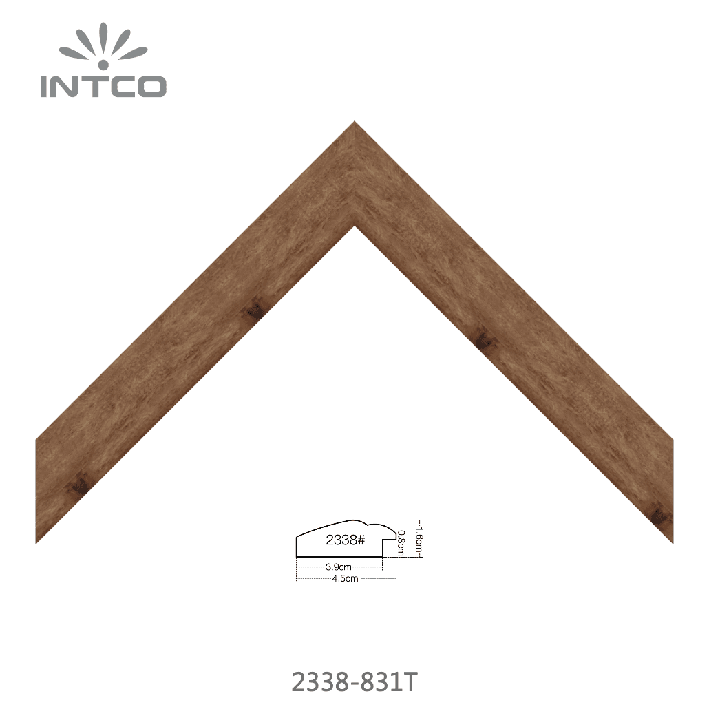 2338-831T — 4.47cm Natural PS Picture Frame Moulding