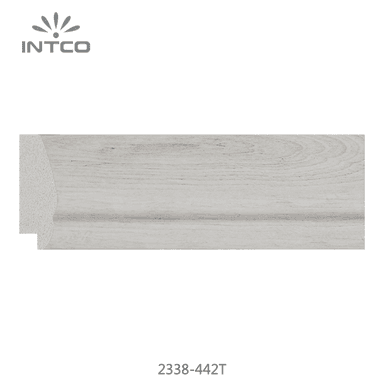 2338-442T — 4.47cm Blanc PS Baguette d'Encadrement