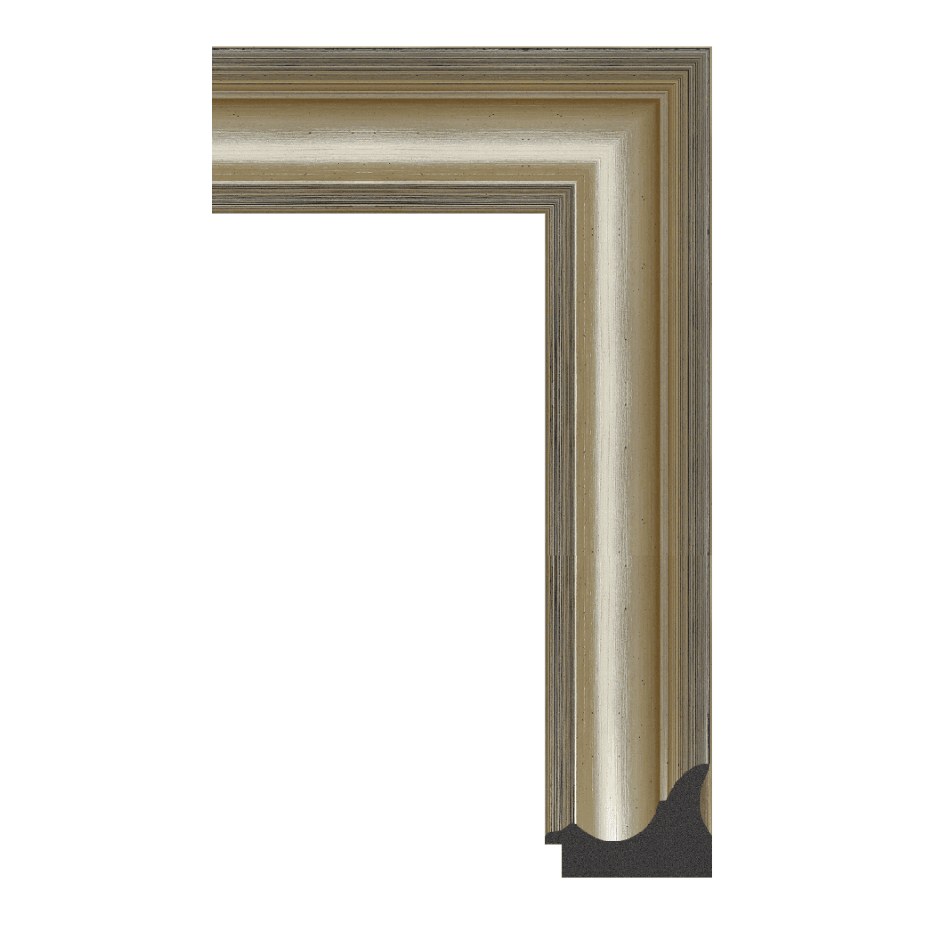 P2521-657ST — 7.76cm Argenté PS Baguette d'Encadrement