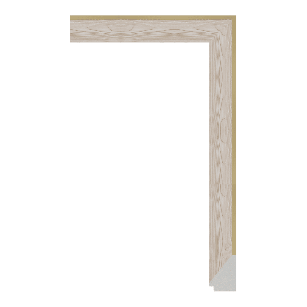 4464-A-02G — 3.81cm Natural PS Moldura para Quadro