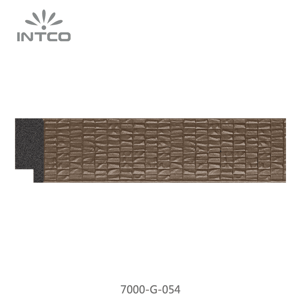 7000-G-054 — 3.18cm Bronze PS Bilderrahmenleiste