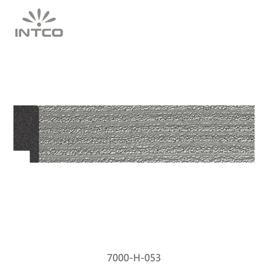 7000-H-053 — 3.18cm Silver PS Picture Frame Moulding