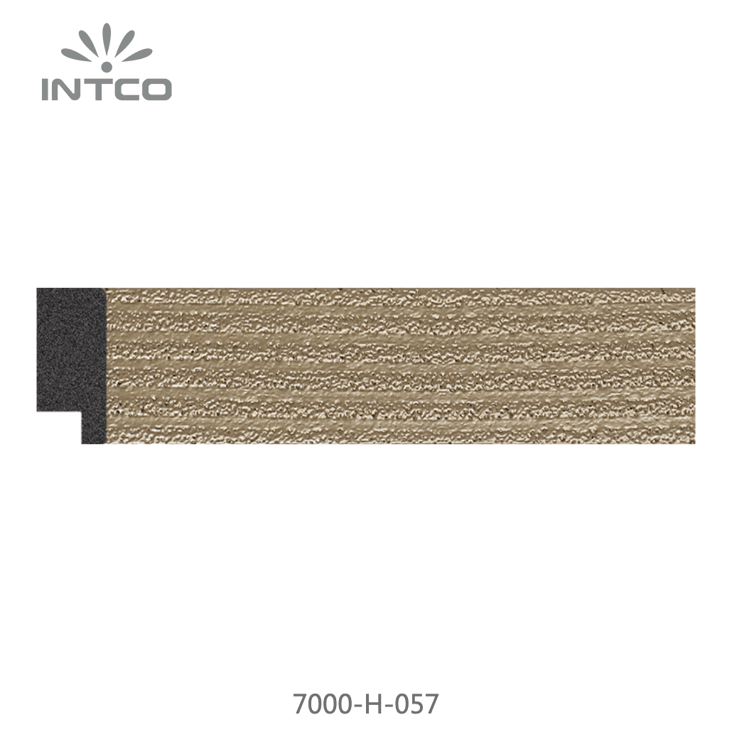 7000-H-057 — 3.18cm Gold PS Bilderrahmenleiste