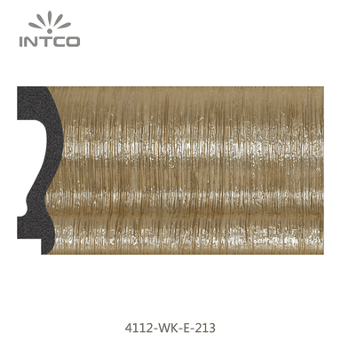 4112-WK-E-213 — 7.4cm Dorado PS Moldura para Marco de Fotos