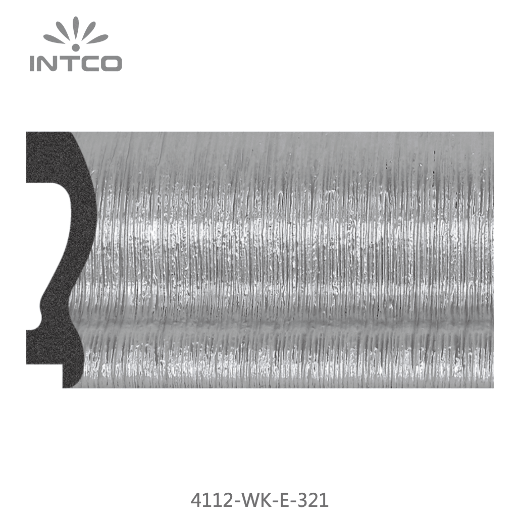 4112-WK-E-321 — 7.4cm Plateado PS Moldura para Marco de Fotos