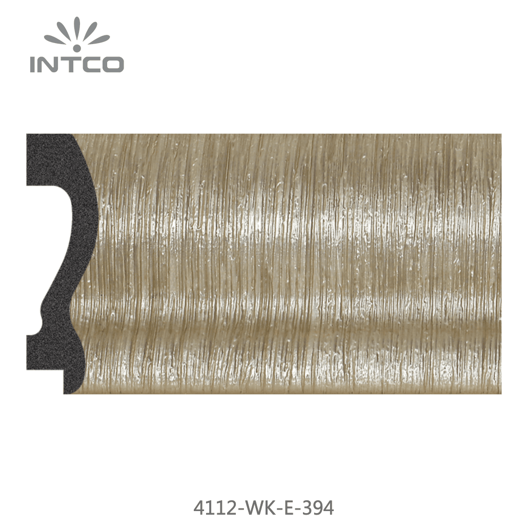 4112-WK-E-394 — 7.4cm Dourado PS Moldura para Quadro