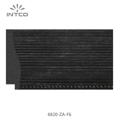 6820-ZA-F6 — 7.62cm Preto PS Moldura para Quadro