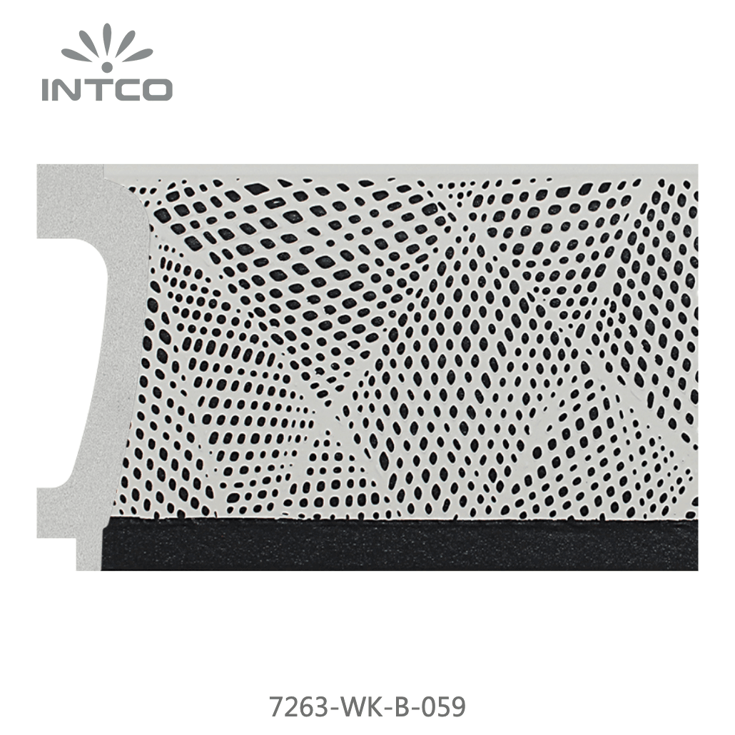 7263-WK-B-059 — 8.26cm Noir PS Baguette d'Encadrement