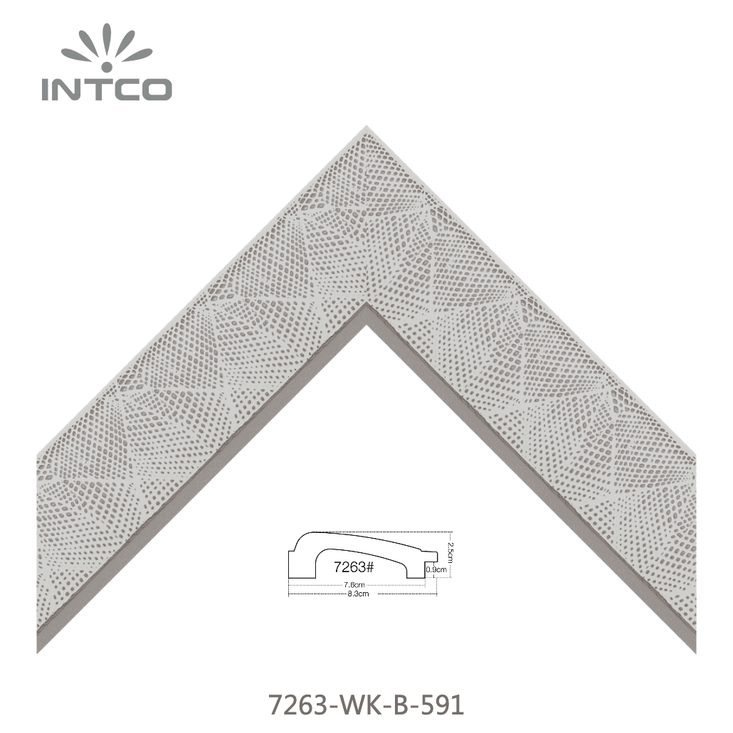 7263-WK-B-591 — 8.26cm PS Moldura para Quadro