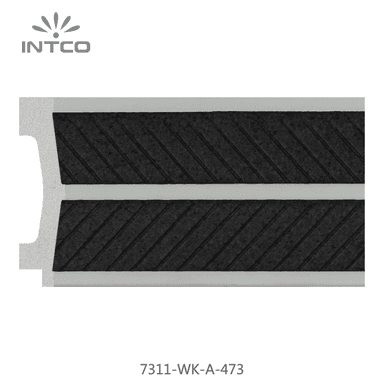 7311-WK-A-473 — 7.4cm Preto PS Moldura para Quadro
