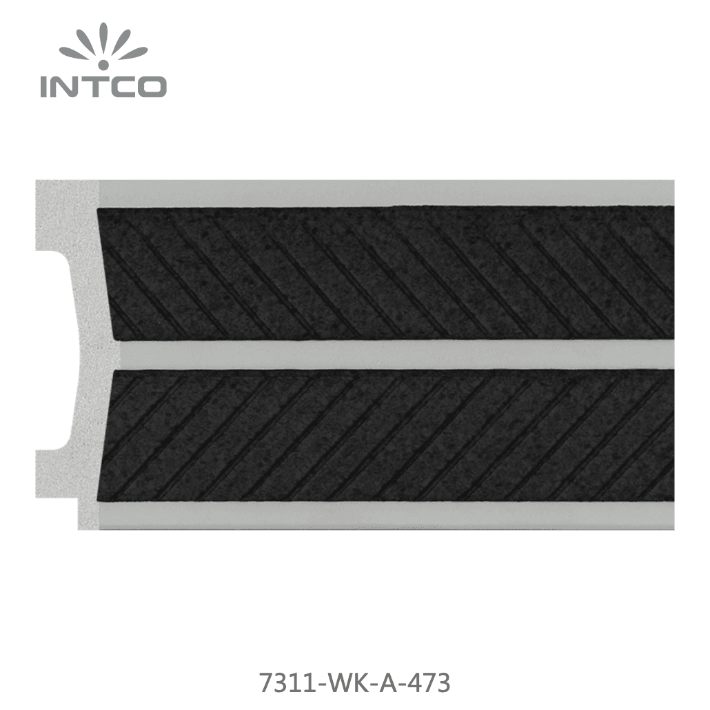 7311-WK-A-473 — 7.4cm Preto PS Moldura para Quadro