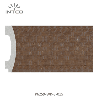 P6259-WK-S-015 — 7.1cm Natur PS Bilderrahmenleiste