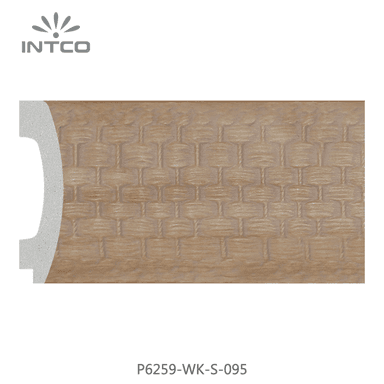 P6259-WK-S-095 — 7.1cm Natur PS Bilderrahmenleiste