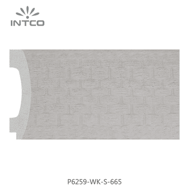 P6259-WK-S-665 — 7.1cm Blanco PS Moldura para Marco de Fotos