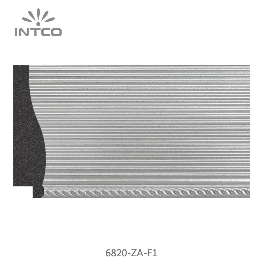 6820-ZA-F1 — 7.62cm Argenté PS Baguette d'Encadrement