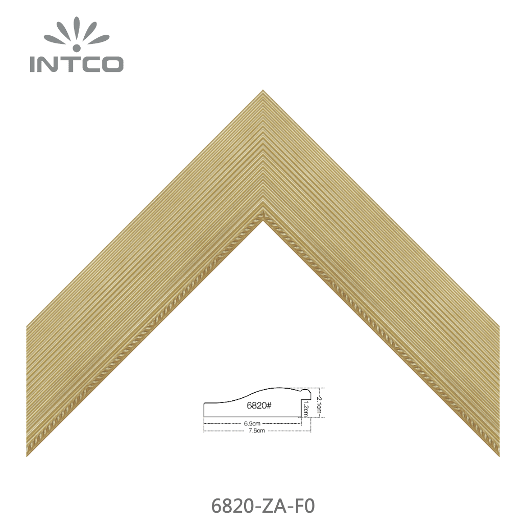 6820-ZA-F0 — 7.62cm Doré PS Baguette d'Encadrement