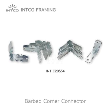 Barbed Corner Connector