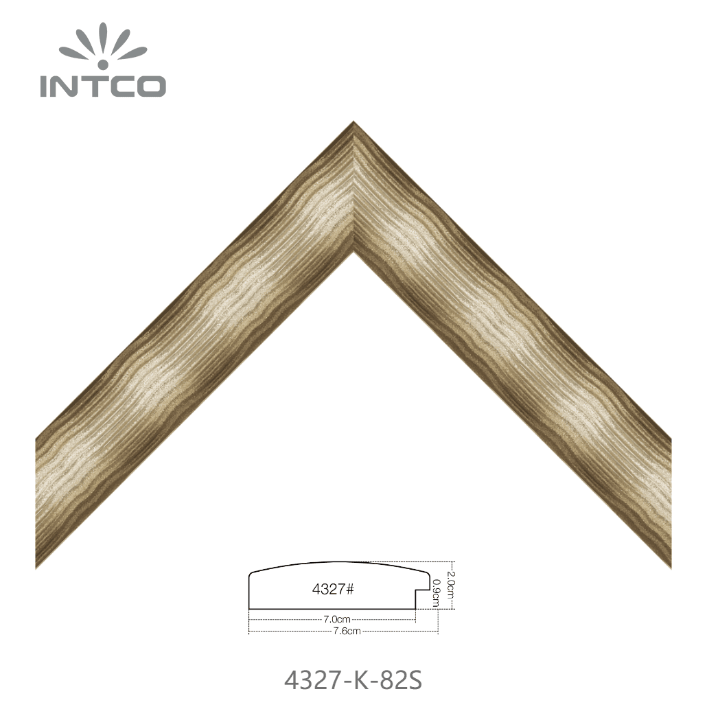 4327-K-82S — 7.6cm Bronze PS Baguette d'Encadrement