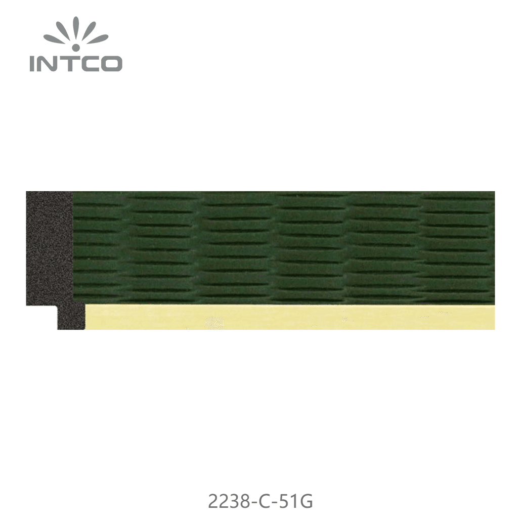 2238-C-51G — 4cm Multicolore PS Baguette d'Encadrement
