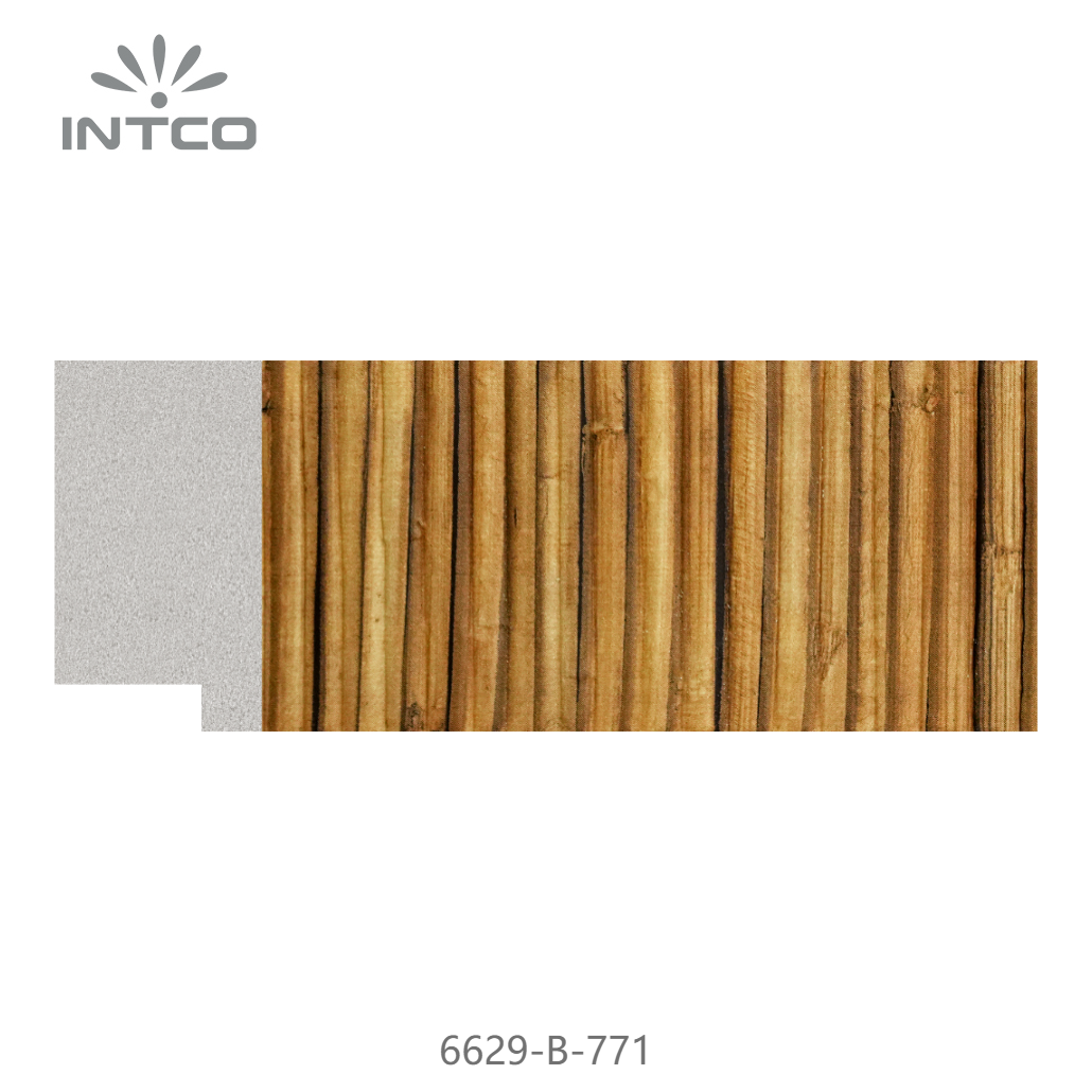 6629-B-771 — 5.1cm Natural PS Picture Frame Moulding