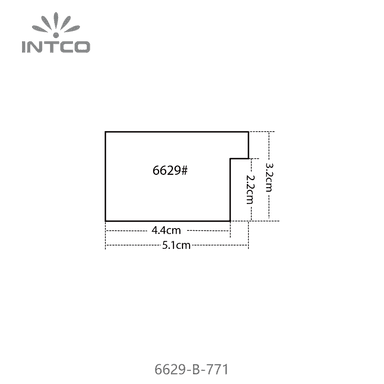 6629-B-771 — 5.1cm Natural PS Picture Frame Moulding