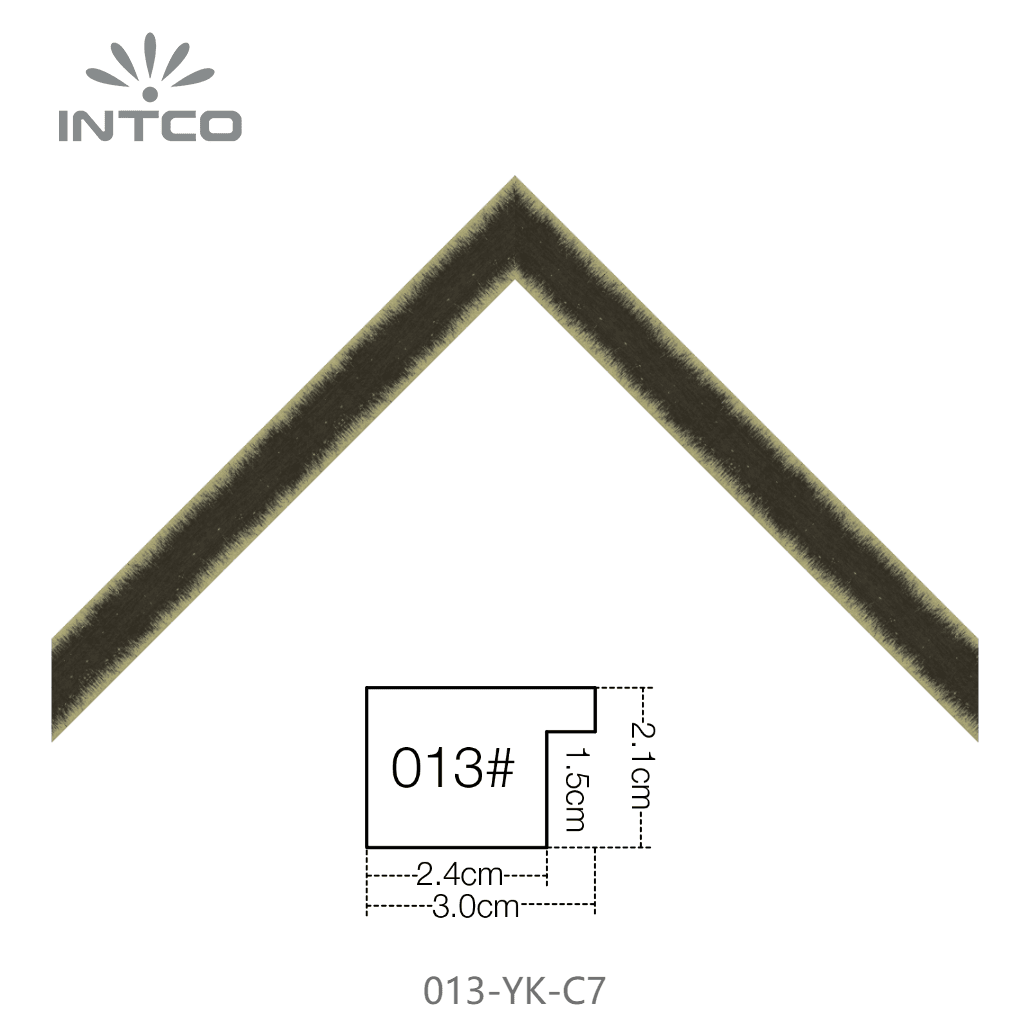 013-YK-C7 — 3.07cm PS Picture Frame Moulding