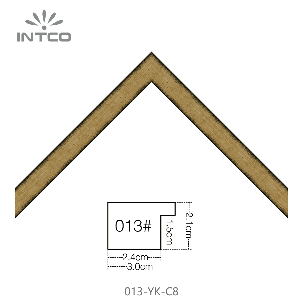 013-YK-C8 — 3.07cm PS Picture Frame Moulding
