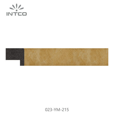 023-YM-215 — 1.95cm Dourado PS Moldura para Quadro