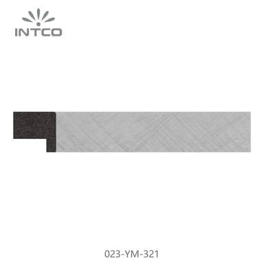 023-YM-321 — 1.95cm Argenté PS Baguette d'Encadrement