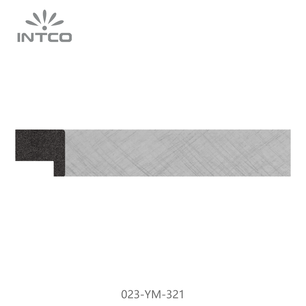 023-YM-321 — 1.95cm Argenté PS Baguette d'Encadrement