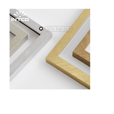 023-YM-321 — 1.95cm Argenté PS Baguette d'Encadrement