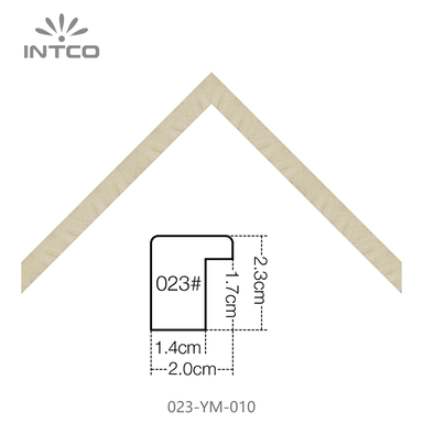 023-YM-010 — 1.95cm Doré PS Baguette d'Encadrement