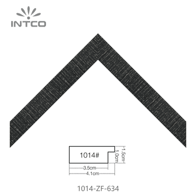 1014-ZF-634 — 4.06cm Natur PS Bilderrahmenleiste