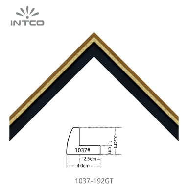 1037-192GT — 4cm PS Baguette d'Encadrement