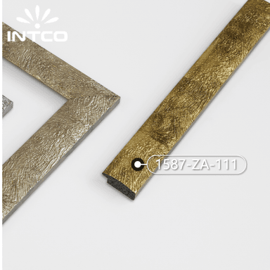1587-ZA-111 — 3.8cm Gold PS Bilderrahmenleiste