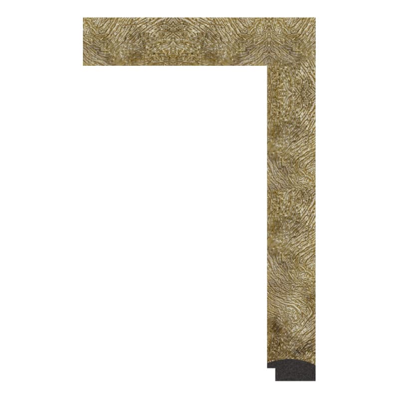 1587-ZA-740 — 3.8cm Gold PS Bilderrahmenleiste