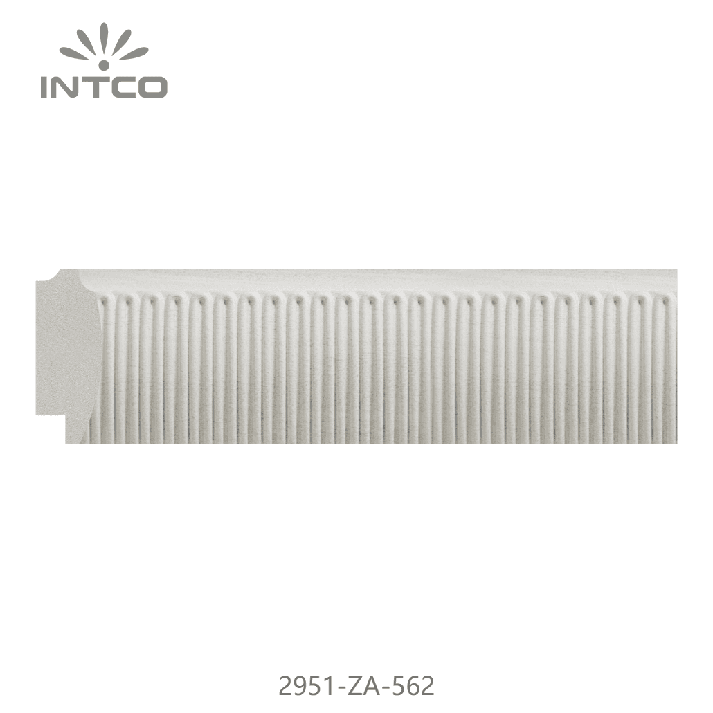 2951-ZA-562 — 3.7cm Branco PS Moldura para Quadro