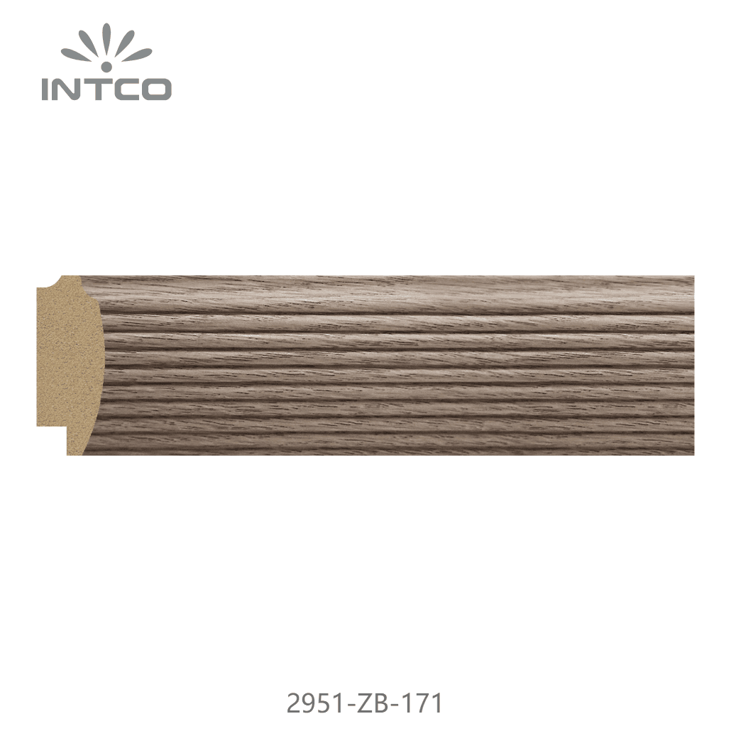 2951-ZB-171 — 3.7cm Black PS Picture Frame Moulding