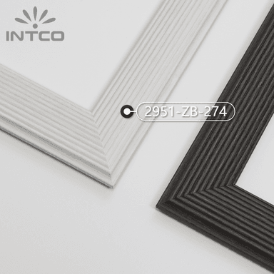 2951-ZB-274 — 3.7cm Black PS Picture Frame Moulding