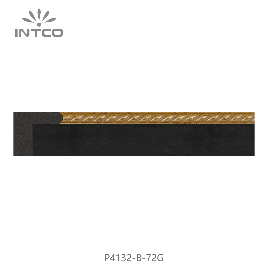 P4132-B-72G — 2.5cm Bronze PS Baguette d'Encadrement
