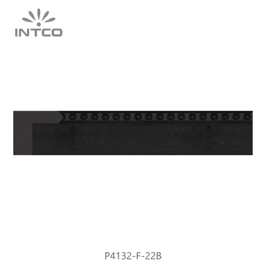 P4132-F-22B — 2.5cm Noir PS Baguette d'Encadrement
