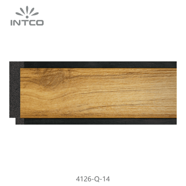 4126-Q-14 — 5.1cm Preto PS Moldura para Quadro