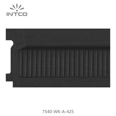 7540-WK-A-425 — 7.6cm Negro PS Moldura para Marco de Fotos