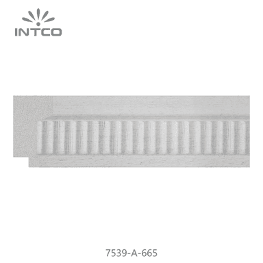 7539-A-665 — 4.1cm Blanc PS Baguette d'Encadrement